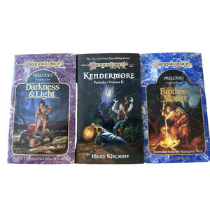 DragonLance Saga, Preludes, Vol. 1, 2, & 3. Trilogy Graphic Novel Paperback VTG
